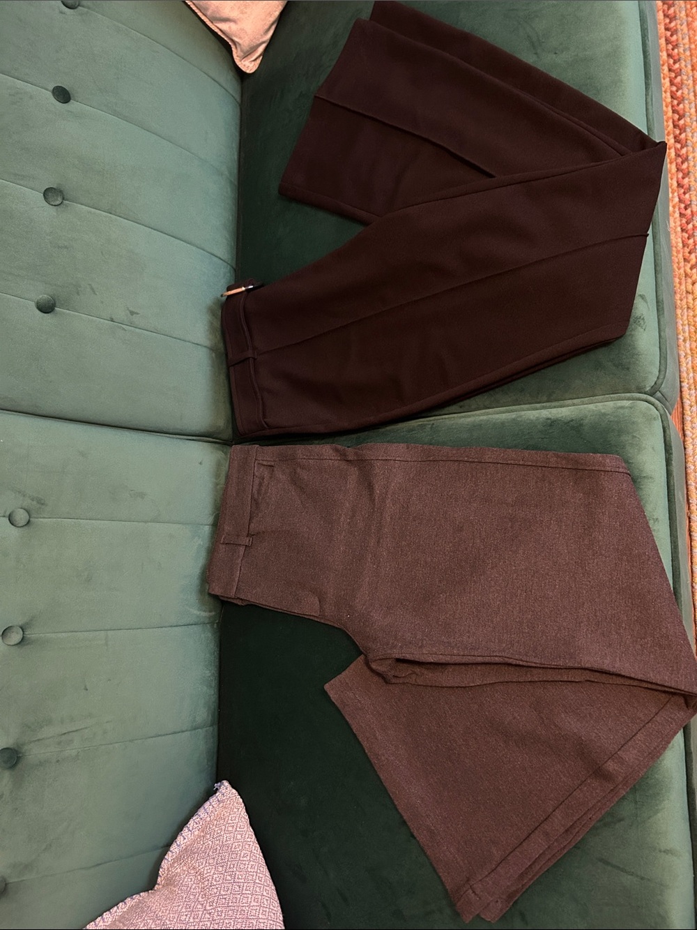 Old Navy Women’s Brown Boot Cut & Flare Pants - Dark Brown